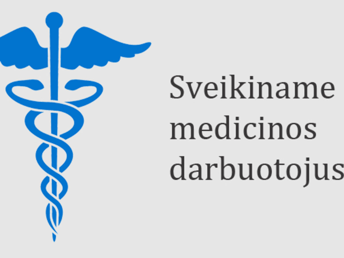 Sveikinimas medikams!
