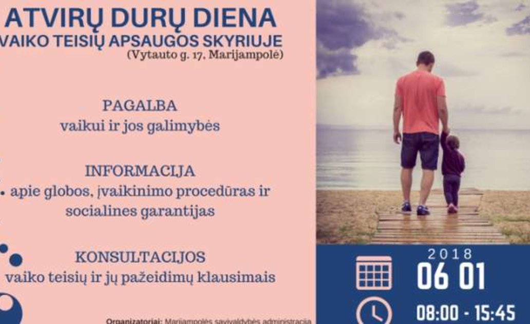 Vaiko teisių apsaugos skyriuje – atvirų durų diena!