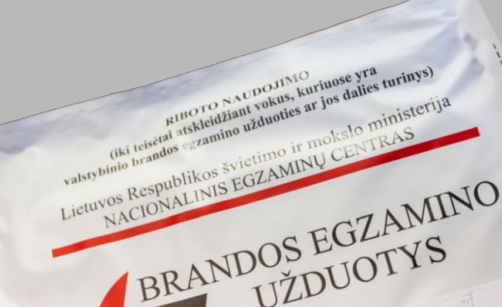 Artėjant lietuvių kalbos ir literatūros brandos egzaminui