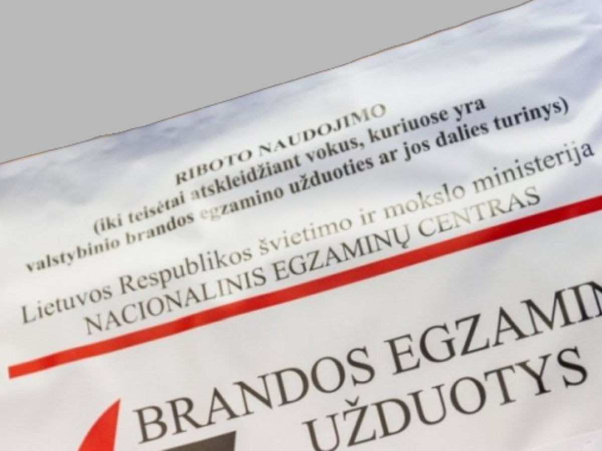 Artėjant lietuvių kalbos ir literatūros brandos egzaminui