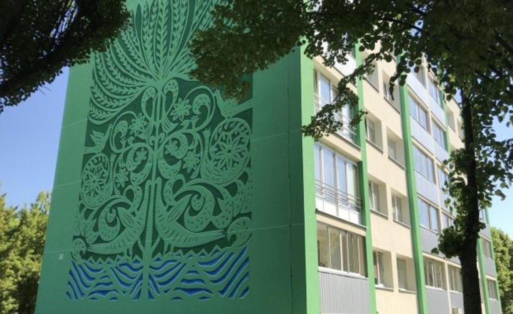 Balsuokime  už modernizuotą daugiabutį namą Marijampolėje, R. Juknevičiaus g. 16