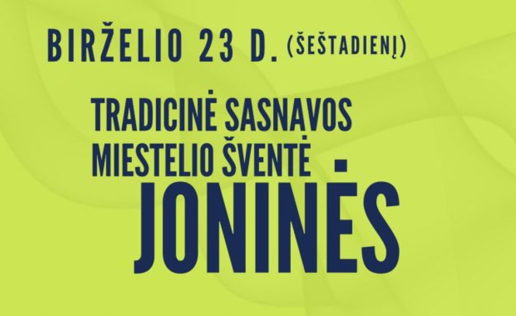 Joninės Sasnavoje, birželio 23 d. 