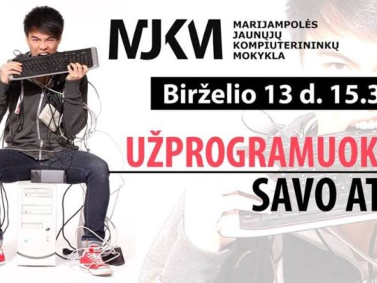 Kviečia pirmoji Marijampolėje technologijų šventė šeimai 