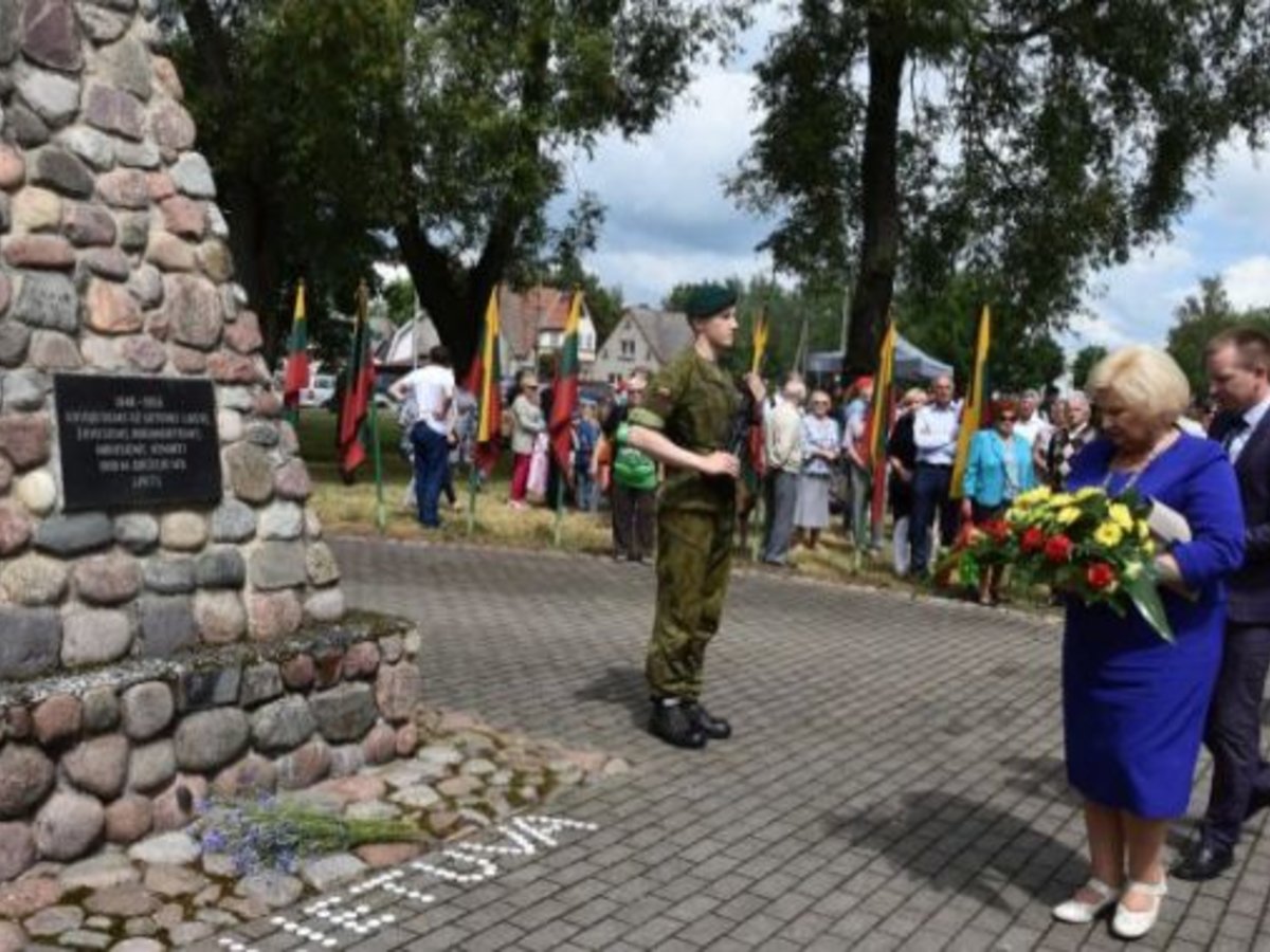 Viltis ir atmintis gyva - birželio 14-oji paminėta Marijampolėje