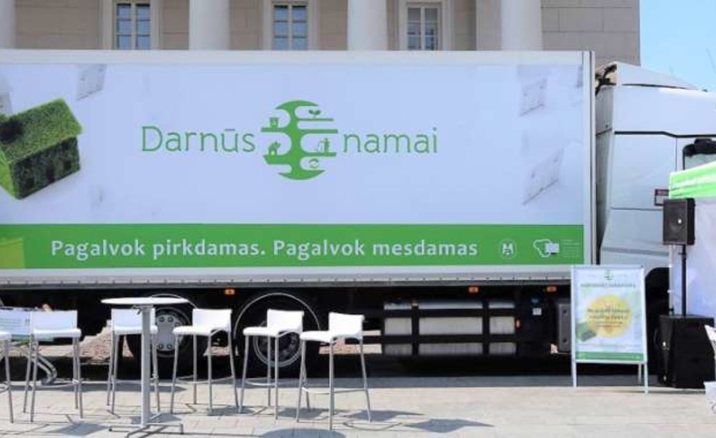 Namas ant ratų mokė tausoti aplinką