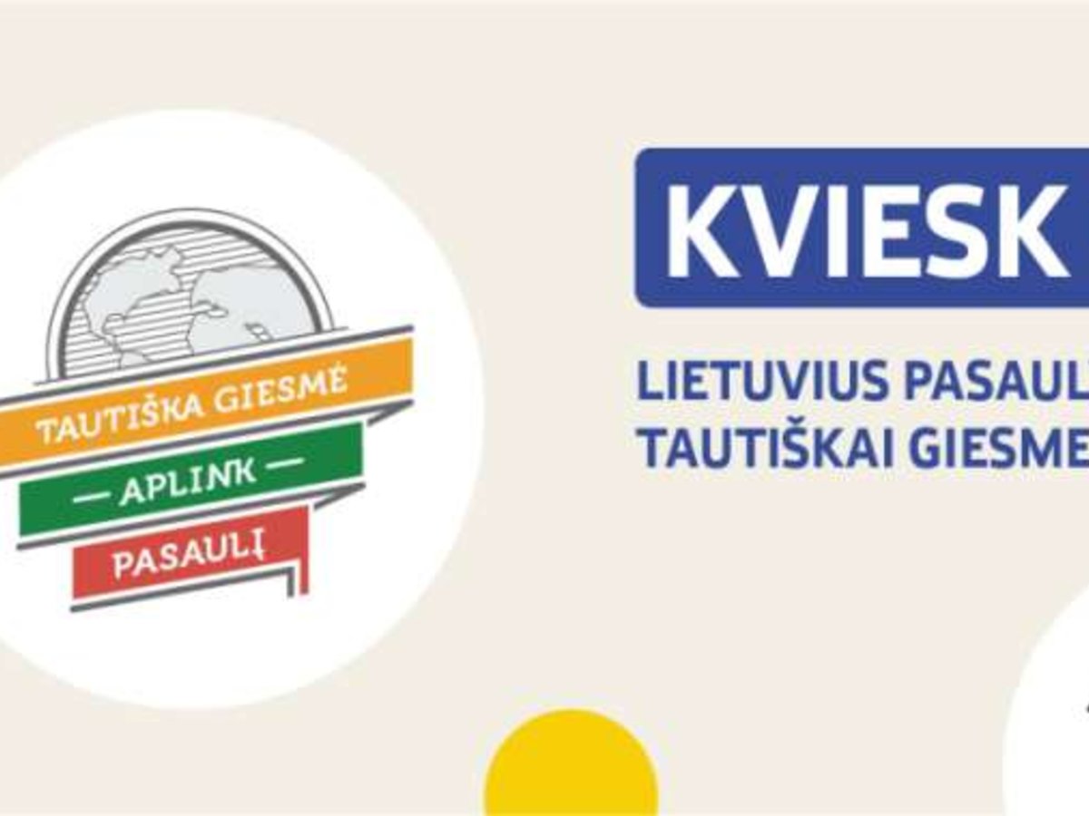 „Tautiška giesme“ pasveikinkime Lietuvą švenčiančią 100 metų!