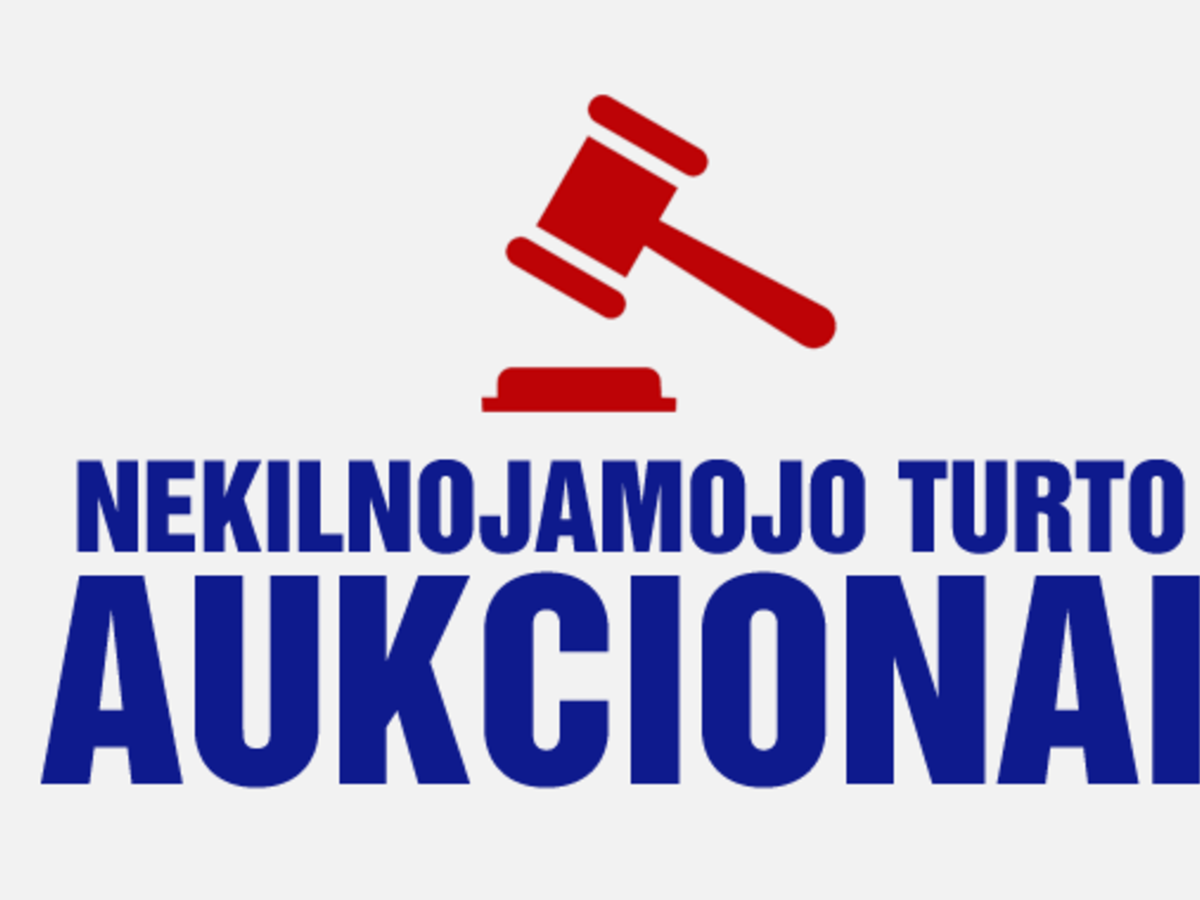 Viešojo aukciono būdu parduodamas savivaldybės nekilnojamasis turtas 2018 m. rugsėjo mėn.