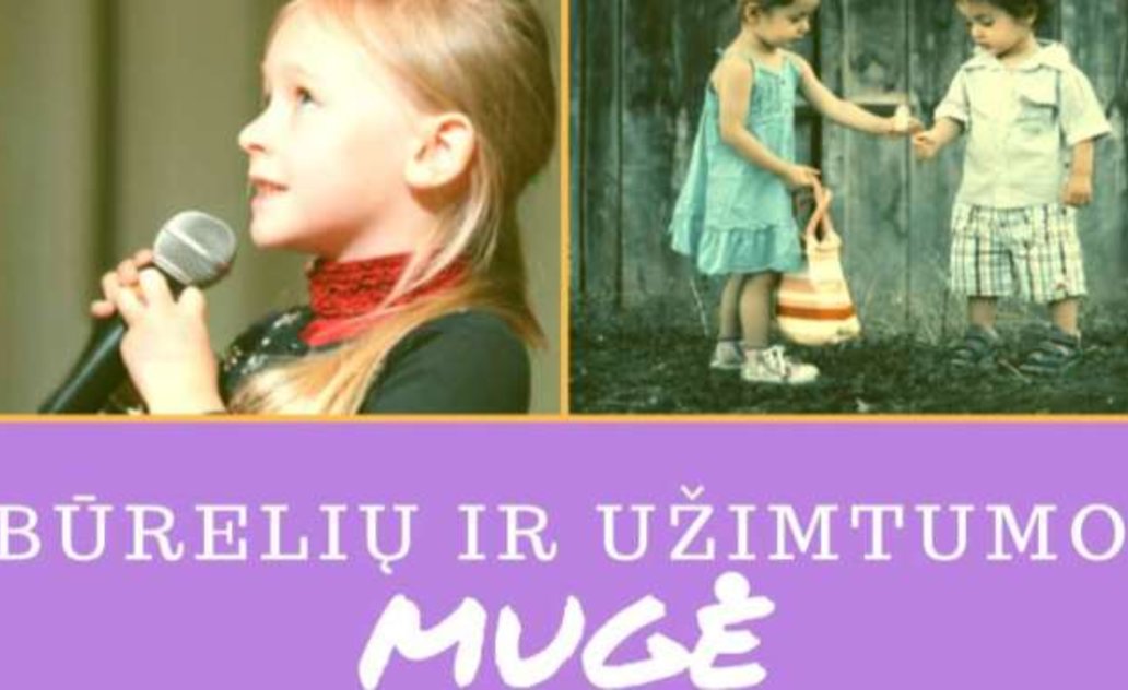 Jau rugsėjo 1 d.  laukiame jūsų Vaikų ir būrelių užimtumo mugėje