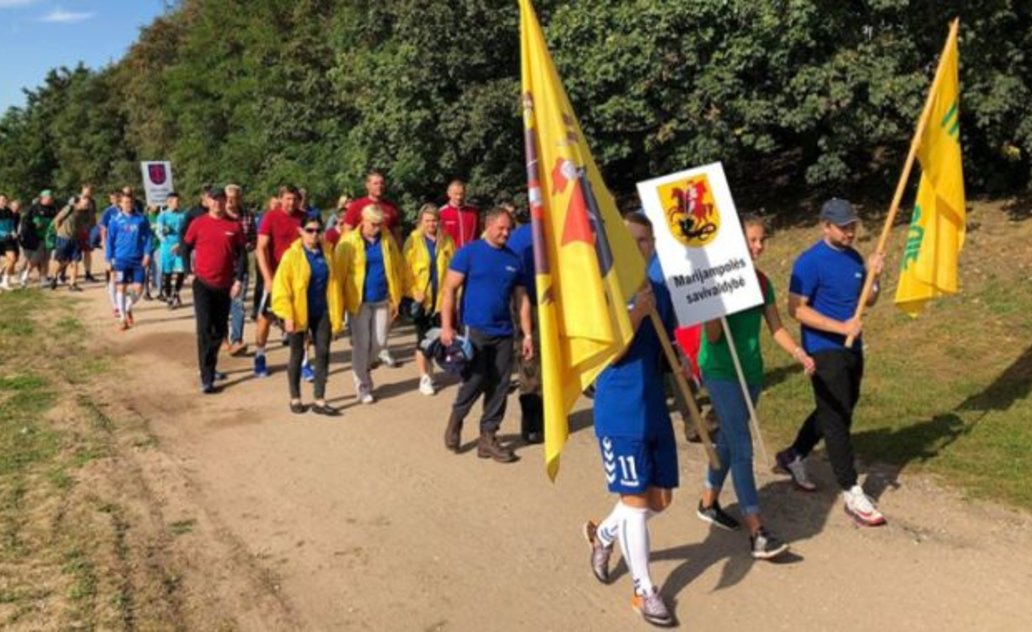 Marijampolės savivaldybė Lietuvos seniūnijų sporto žaidynėse antra