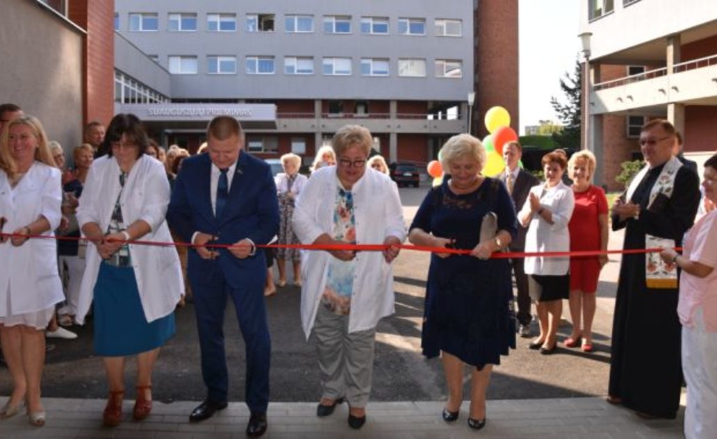 Duris atveria atnaujintas Vaikų priėmimo ir skubios pagalbos skyrius