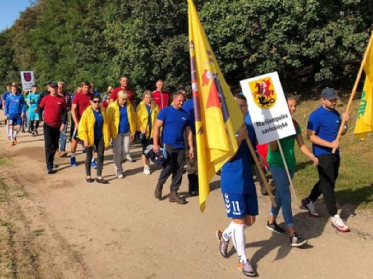 Marijampolės savivaldybė Lietuvos seniūnijų sporto žaidynėse antra