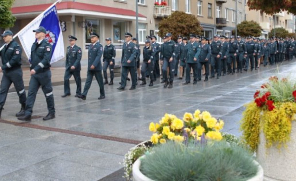 Sveikinimas Policijos dienos proga