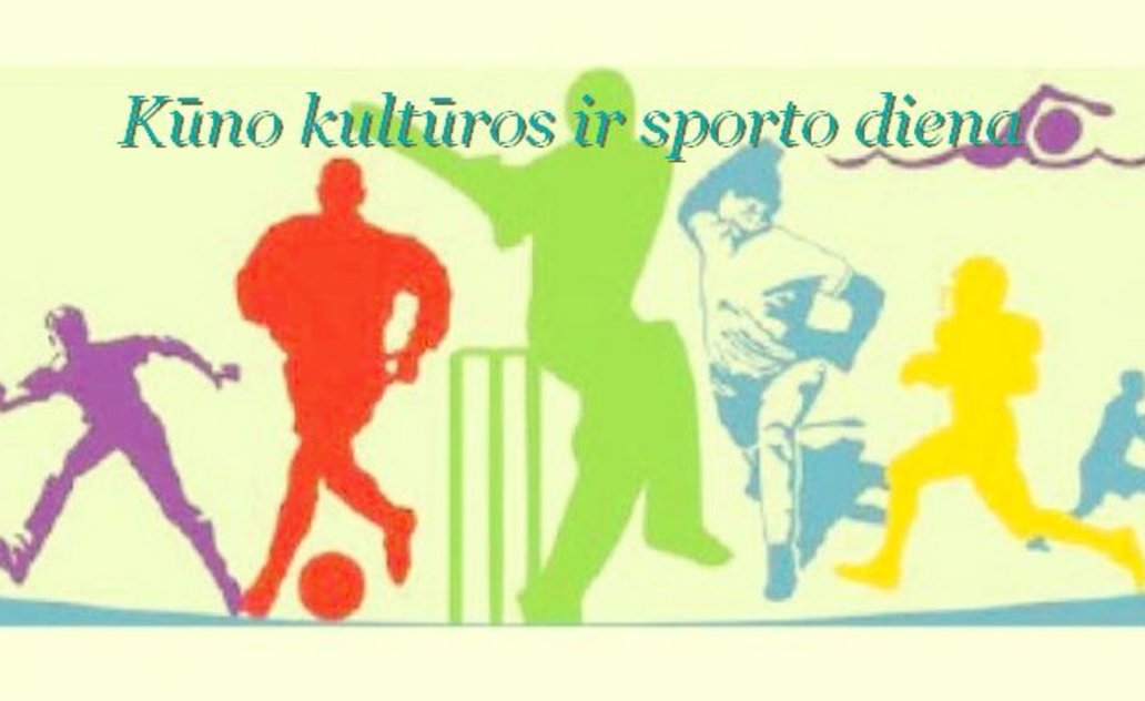 Sveikinimas Kūno kultūros ir sporto dienos proga