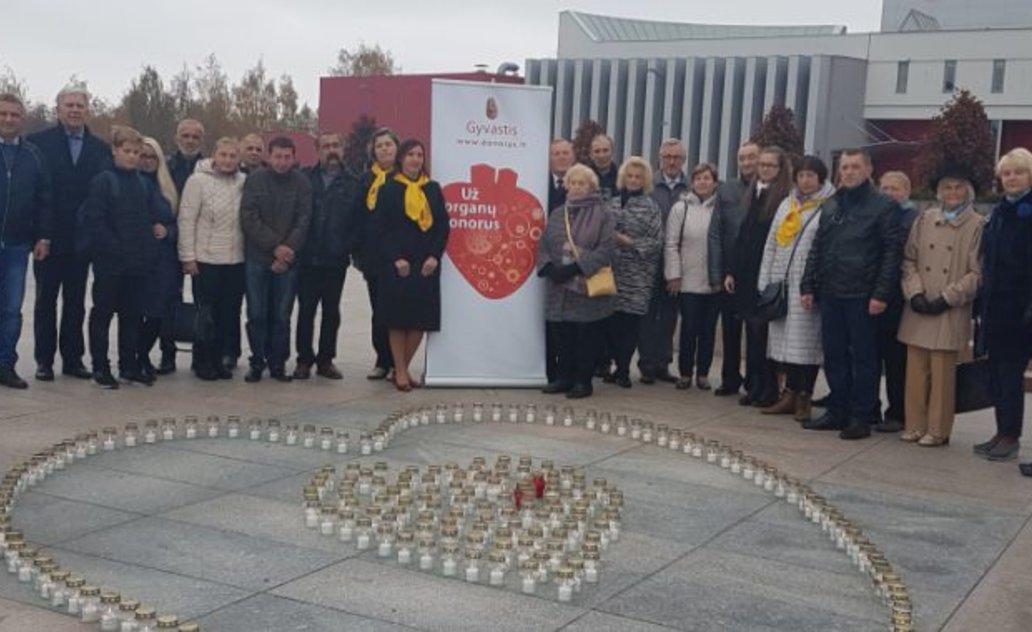 Paminėta Europos ir Pasaulinės organų donorystės ir transplantacijos diena