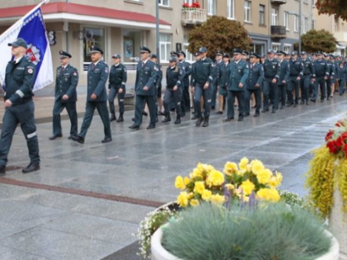 Sveikinimas Policijos dienos proga