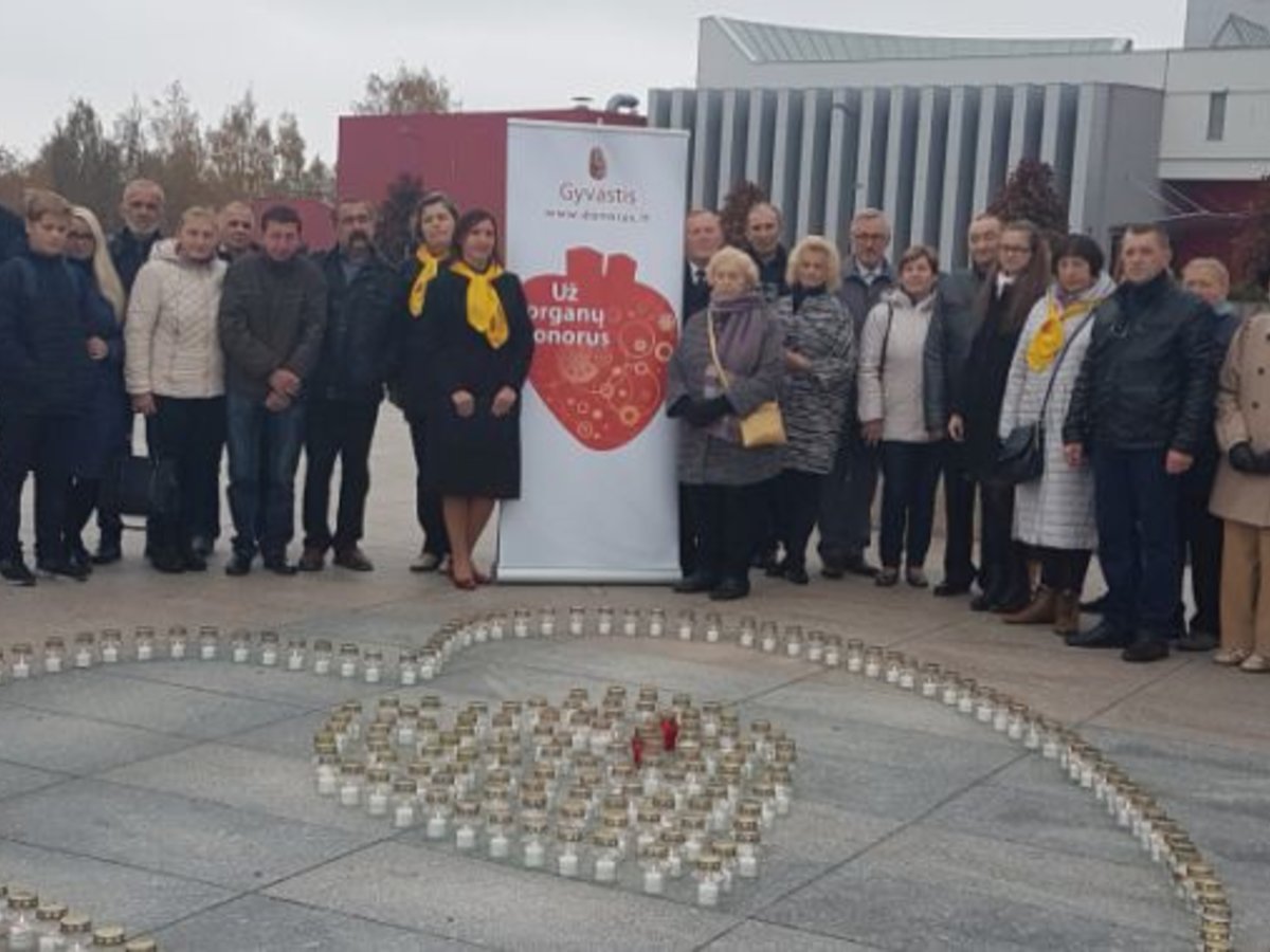 Paminėta Europos ir Pasaulinės organų donorystės ir transplantacijos diena