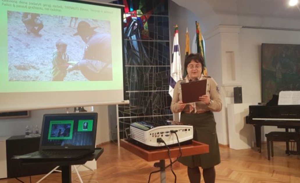 Konferencijoje - apie Marijampolės skautų istoriją ir dabartį