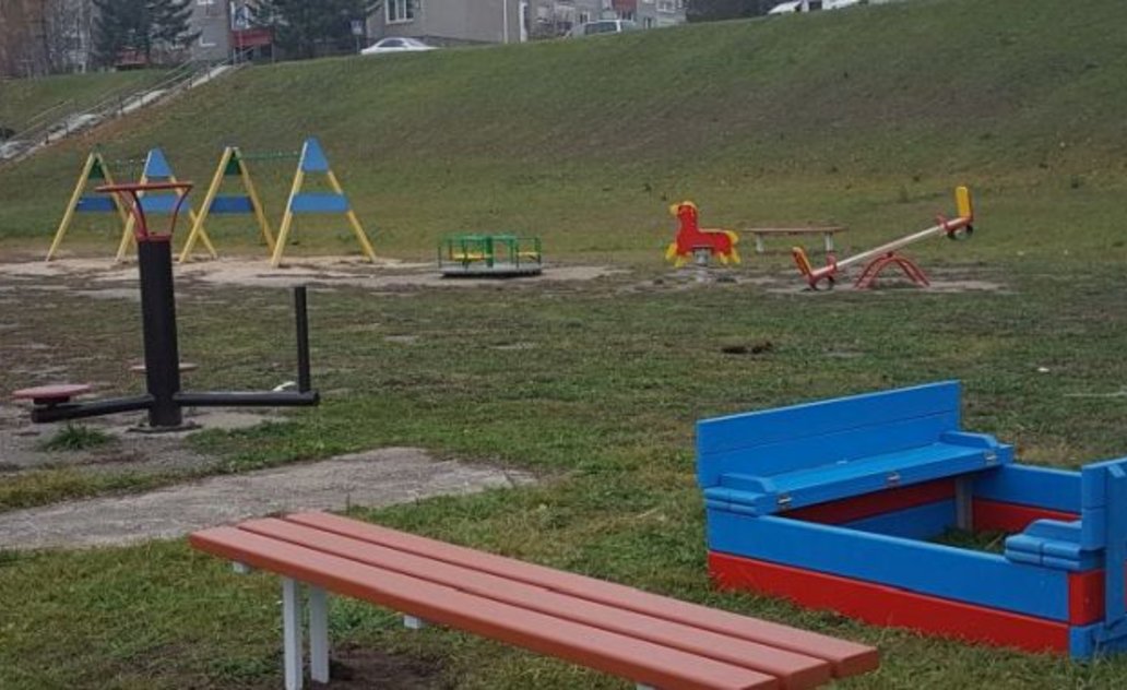 Marijampolėje ir toliau tvarkomos vaikų žaidimų aikštelės 