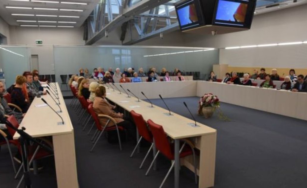 Studentams iš Trečiojo amžiaus universiteto - paskaita apie sveikatos apsaugą