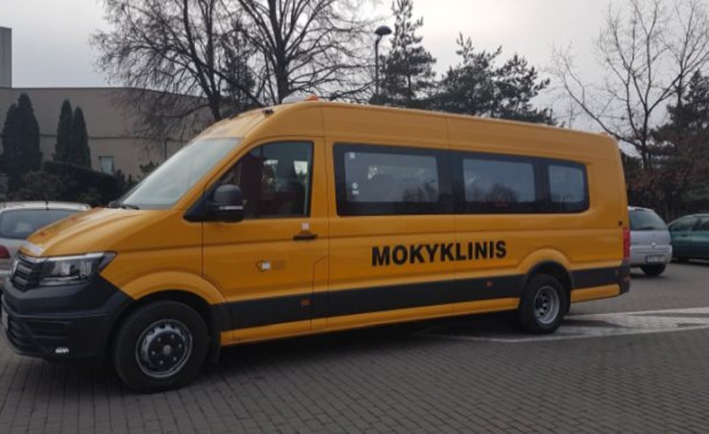 Marijampolės „Ryto“ pagrindinei mokyklai – naujas mokyklinis autobusas