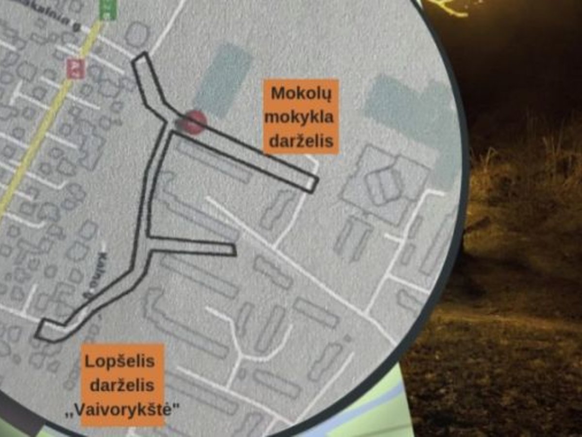 Tamsiu paros metu Mokolų mikrorajone bus saugiau!