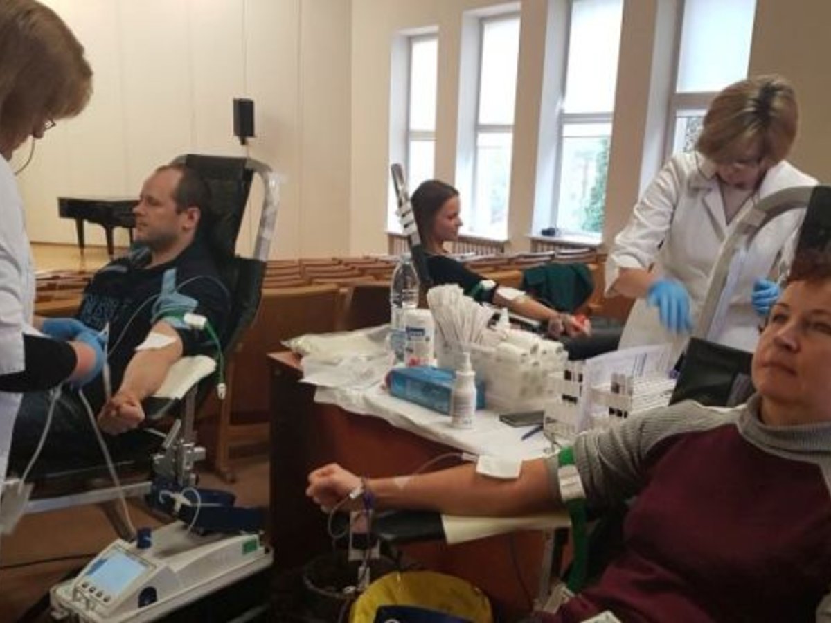 Marijampoliečiai dosniai dalinasi krauju