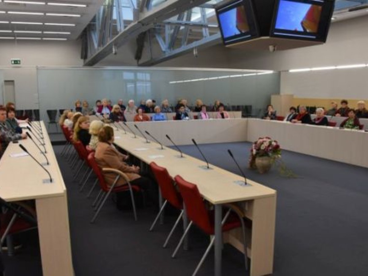 Studentams iš Trečiojo amžiaus universiteto - paskaita apie sveikatos apsaugą