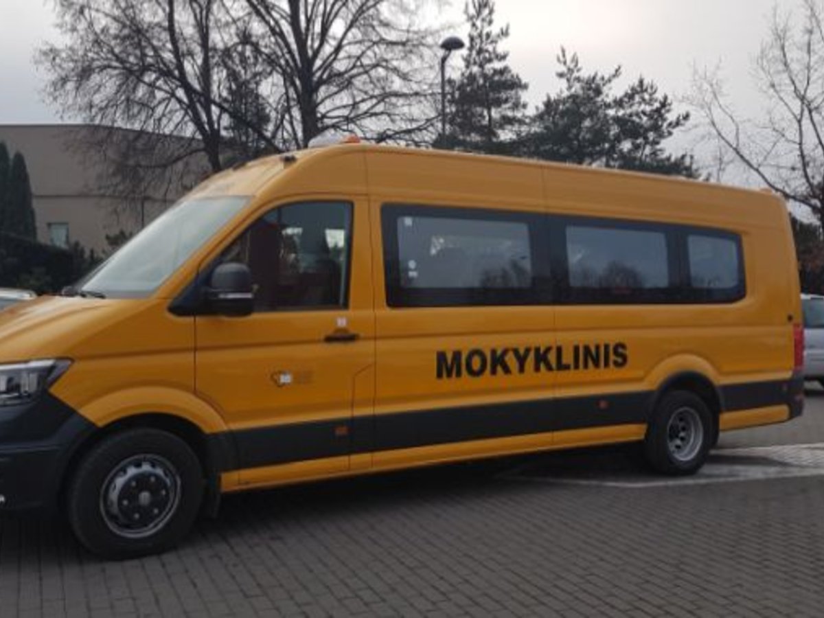 Marijampolės „Ryto“ pagrindinei mokyklai – naujas mokyklinis autobusas