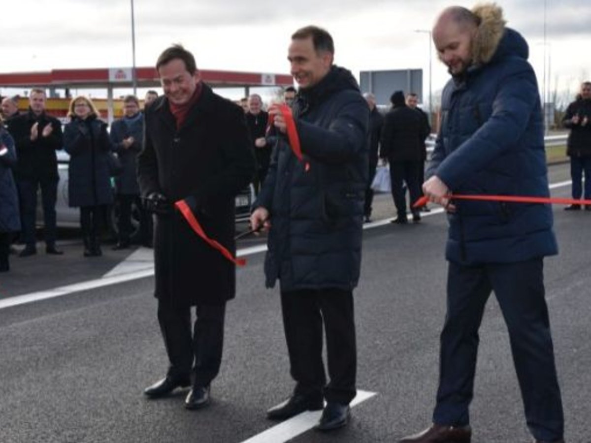 „Via Baltica“ magistralė tarp Kauno ir Marijampolės atidaryta!