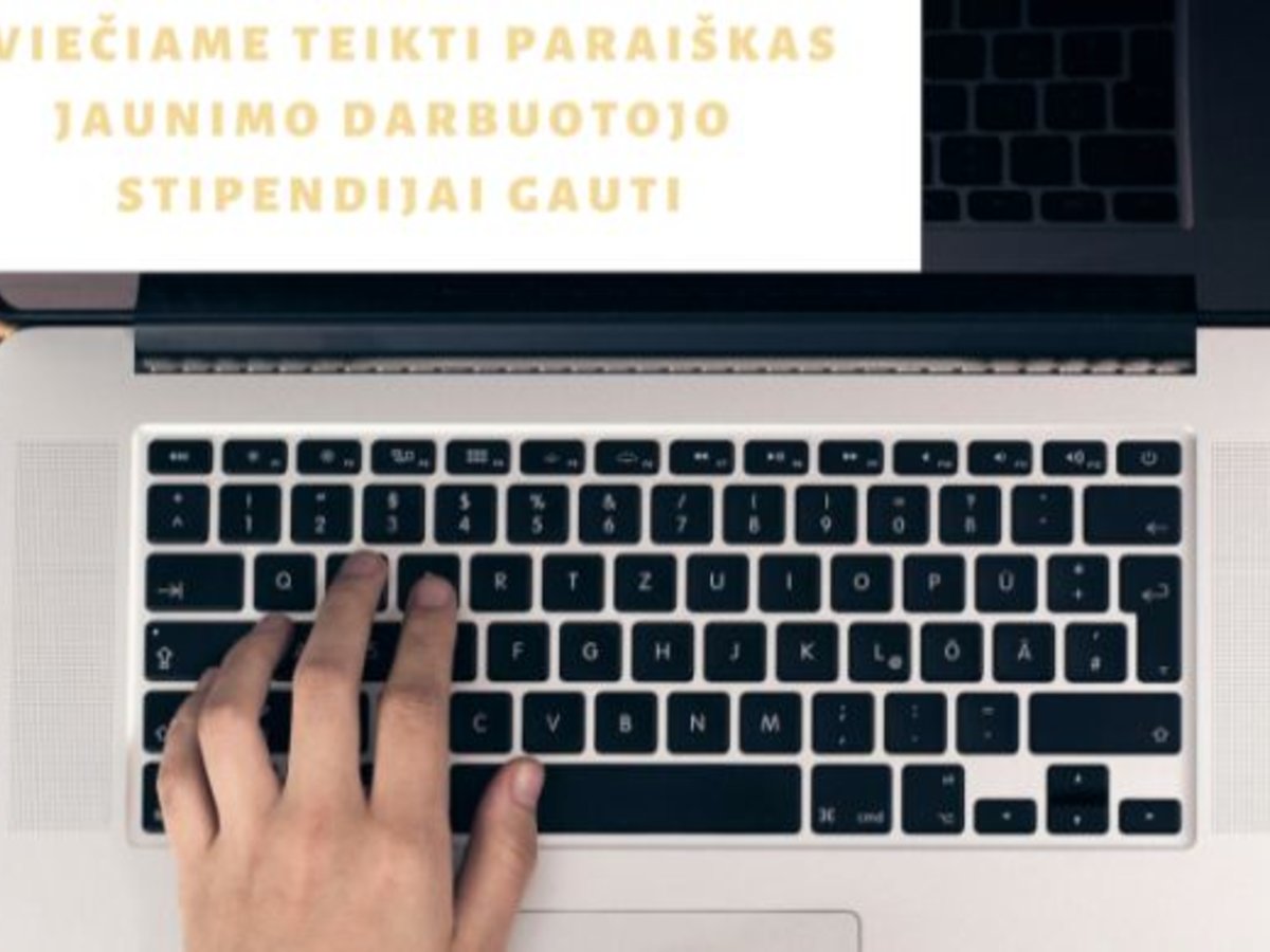  Skelbiamas Jaunimo darbuotojų stipendijų konkursas