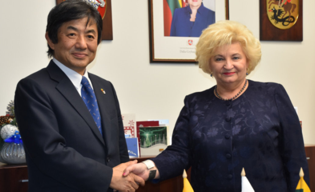 Marijampolėje lankėsi Japonijos ambasadorius 