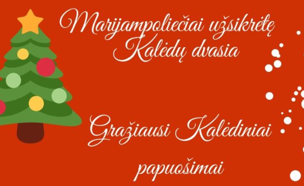 Gerasis Kalėdinės nuotaikos skleidimo virusas marijampoliečius užkrėtė Kalėdų dvasia