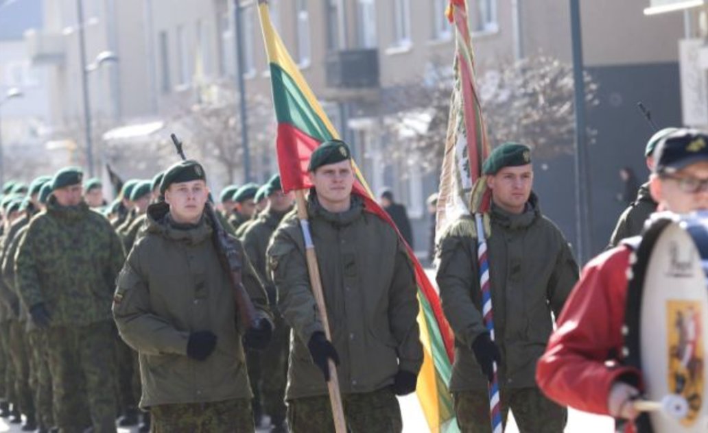 Marijampolėje paminėtos 101-osios Valstybės atkūrimo metinės
