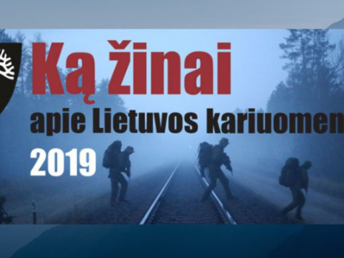 Skelbiamas tradicinis 24-asis mokinių konkursas „Ką žinai apie Lietuvos kariuomenę“