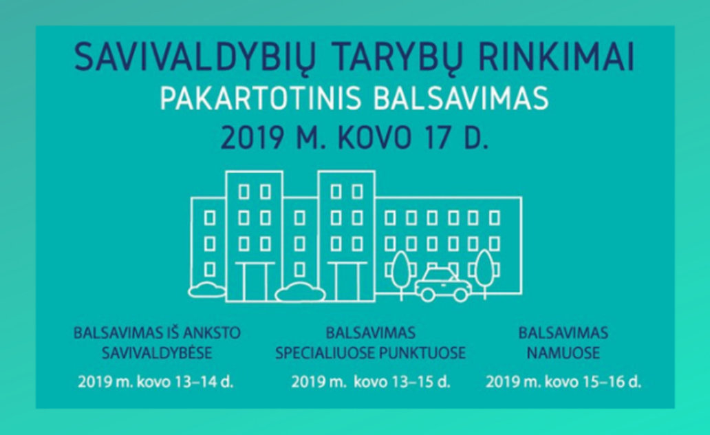  2019 m. kovo 17 d. Savivaldybių tarybų rinkimų pakartotinis balsavimas