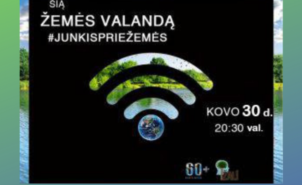 Marijampolė jungiasi prie „Žemės valandos“