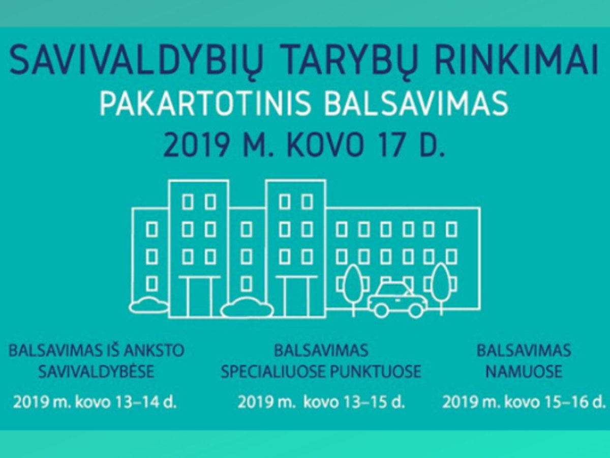  2019 m. kovo 17 d. Savivaldybių tarybų rinkimų pakartotinis balsavimas