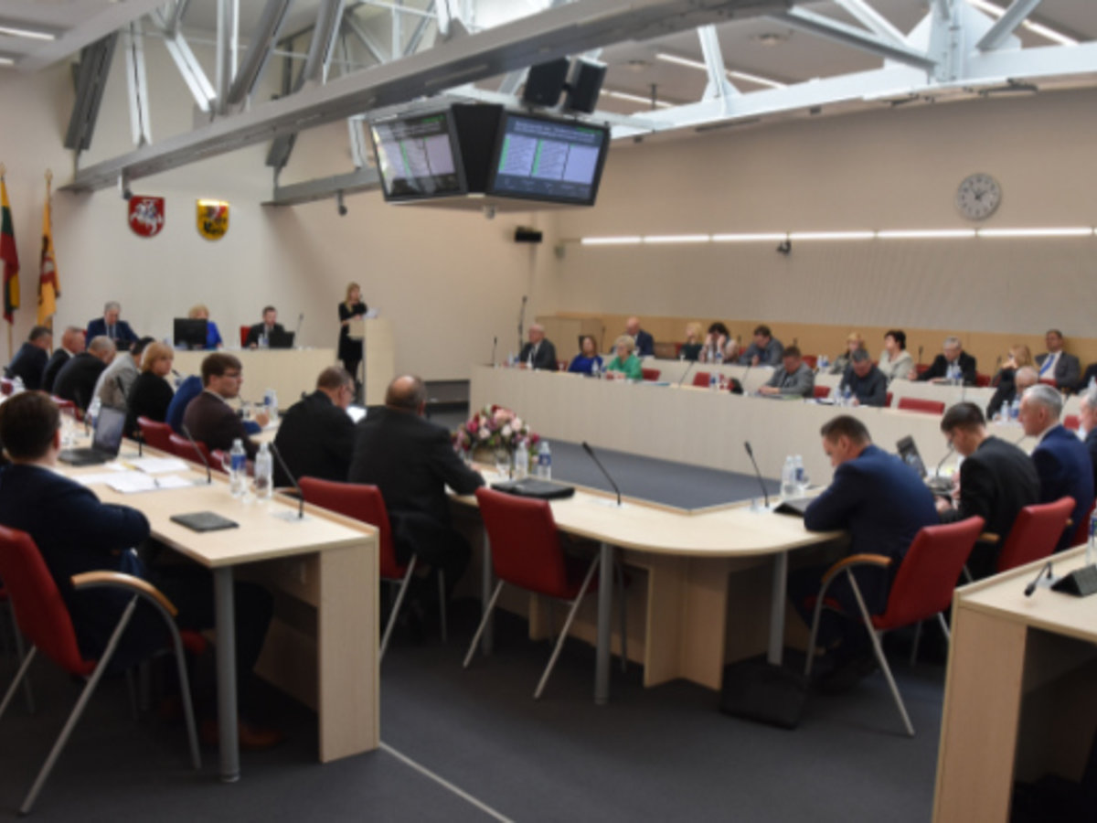 Įvyko paskutinis 2015-2019 m. kadencijos Marijampolės savivaldybės tarybos posėdis