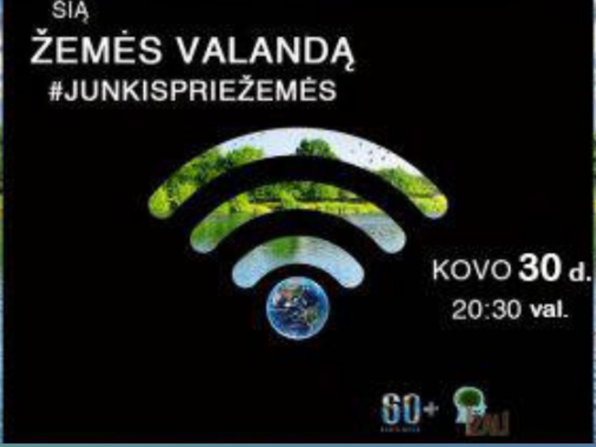 Marijampolė jungiasi prie „Žemės valandos“