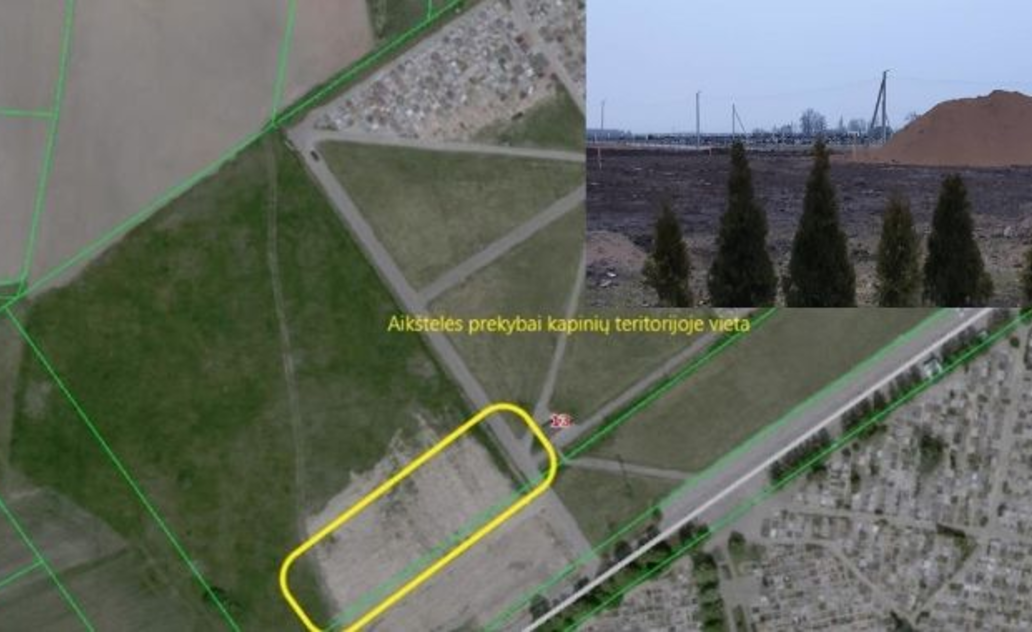 Nauja prekybos aikštelė prie naujųjų kapinių