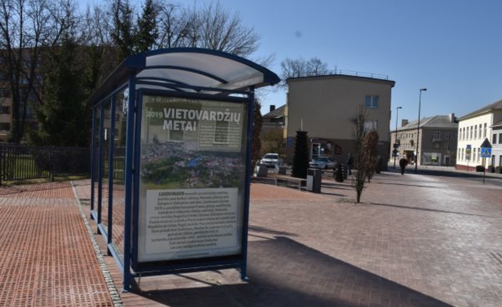 Naujas miesto autobusų stotelių veidas 