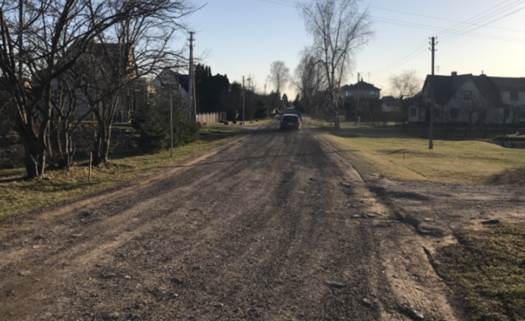 Pradėti Puskelnių kaimo viešosios infrastruktūros sutvarkymo darbai