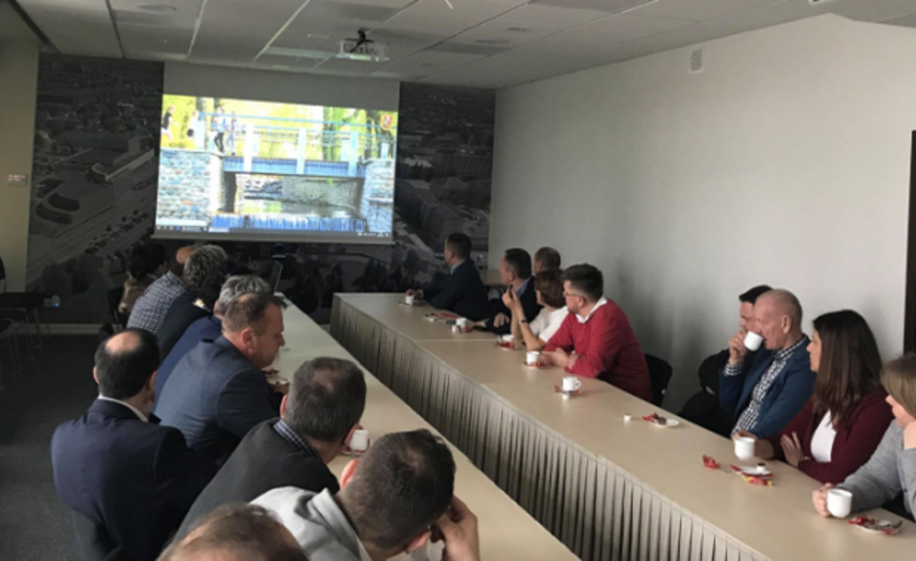 Marijampolės savivaldybėje lankėsi svečiai iš Lenkijos Respublikos Palenkės vaivadijos