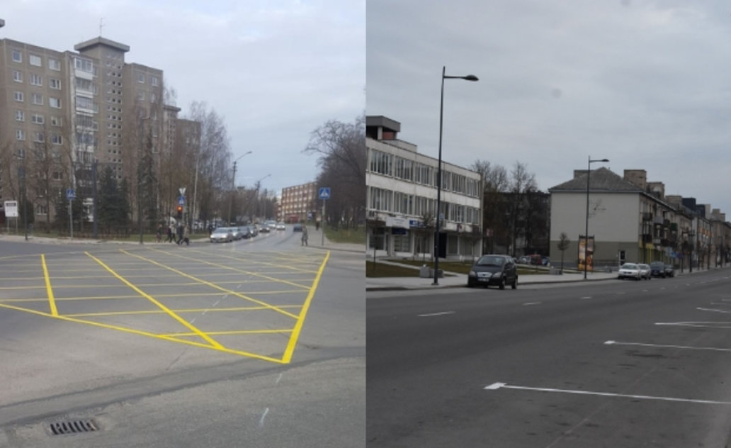 Naujas ženklinimas ir lengvesnis parkavimas judriausiose miesto gatvėse