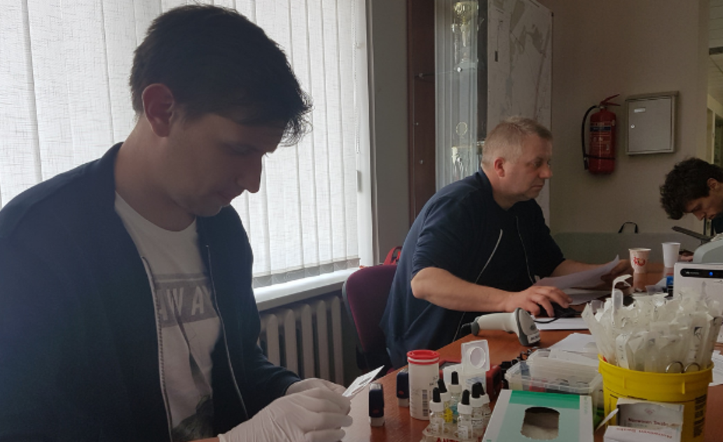 Neatlygintinos kraujo donorystės turas per Lietuvą neaplenkė ir Marijampolės