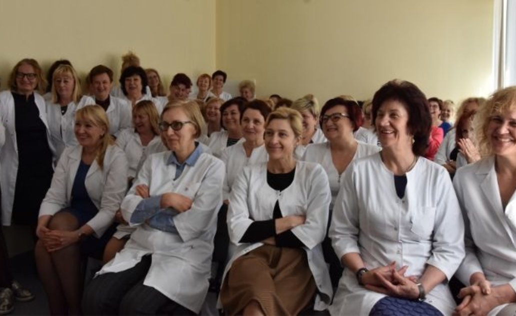 Naujasis Marijampolės savivaldybės meras pasveikino medikus