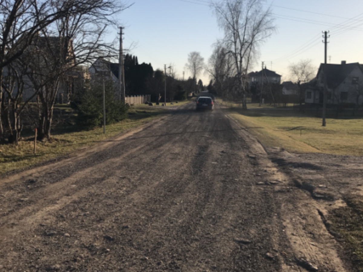 Pradėti Puskelnių kaimo viešosios infrastruktūros sutvarkymo darbai