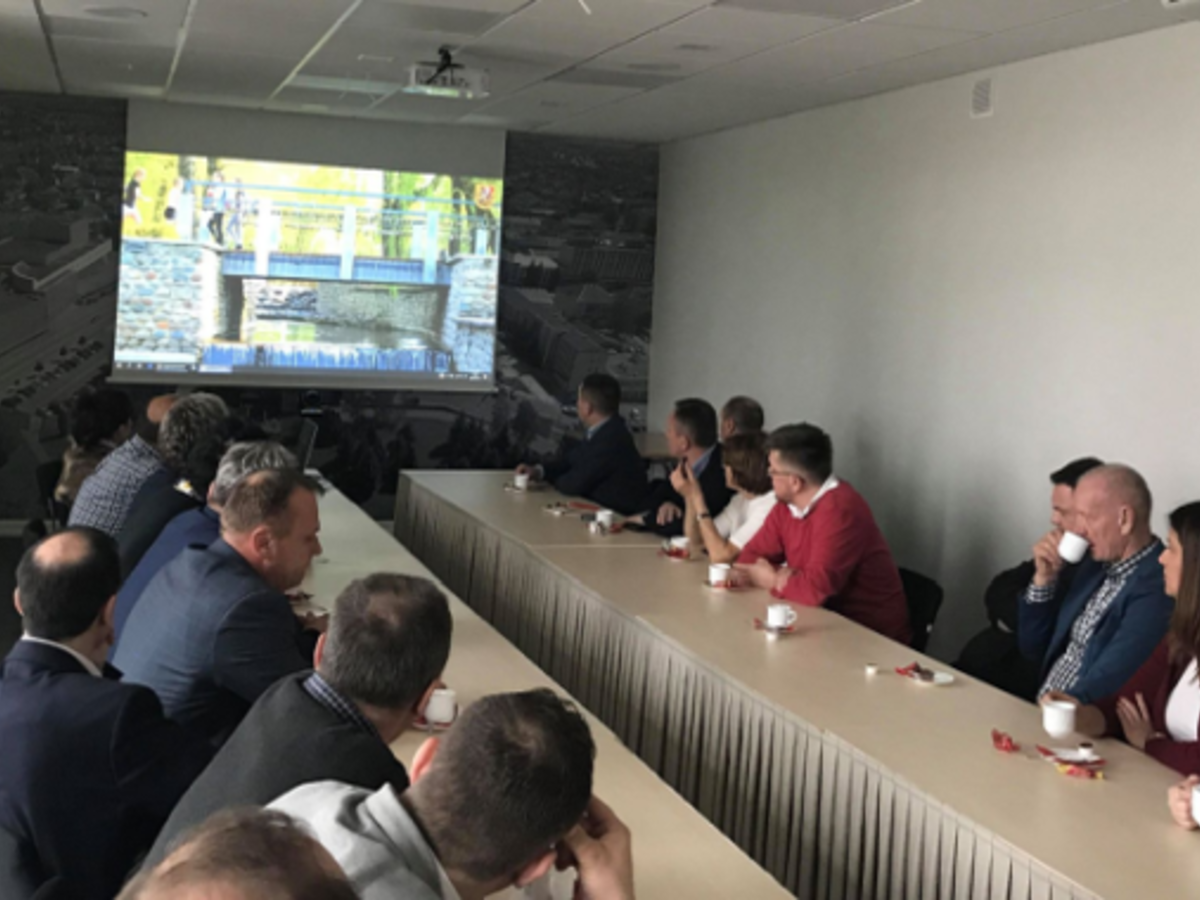 Marijampolės savivaldybėje lankėsi svečiai iš Lenkijos Respublikos Palenkės vaivadijos