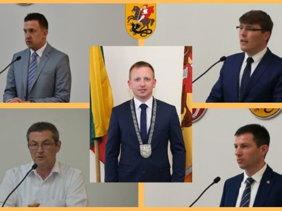 Marijampolėje patvirtinti savivaldybės vadovai