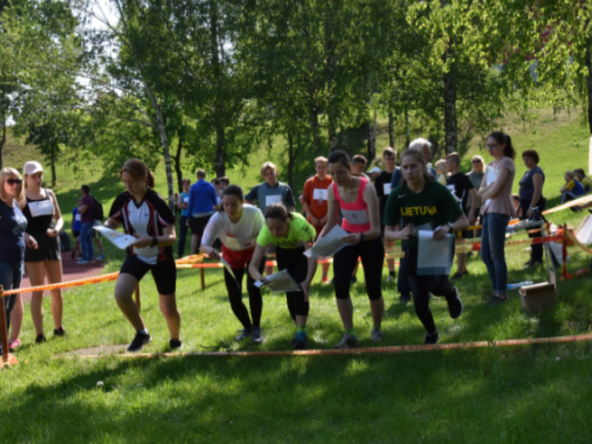 Marijampolėje vyko Lietuvos mokyklų žaidynių orientavimosi sporto finalinės varžybos